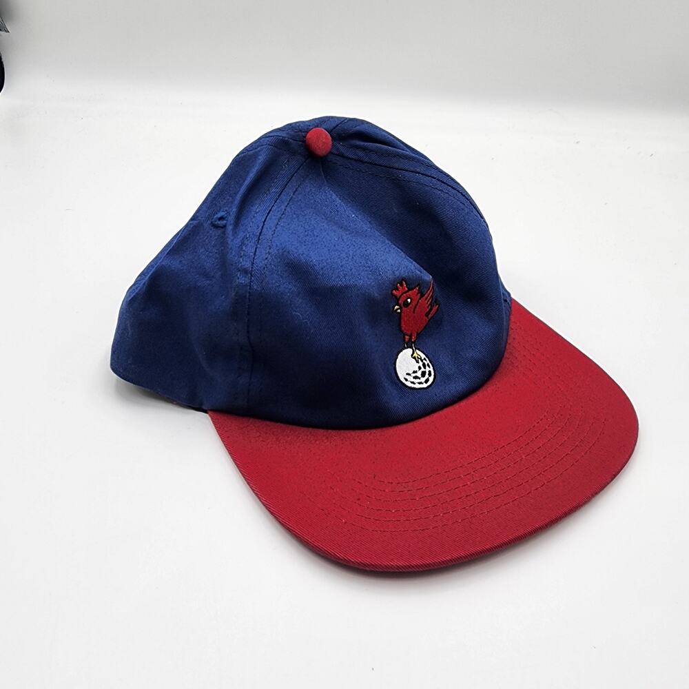 Bogey Boys Blue Bird on Gold Ball Hat